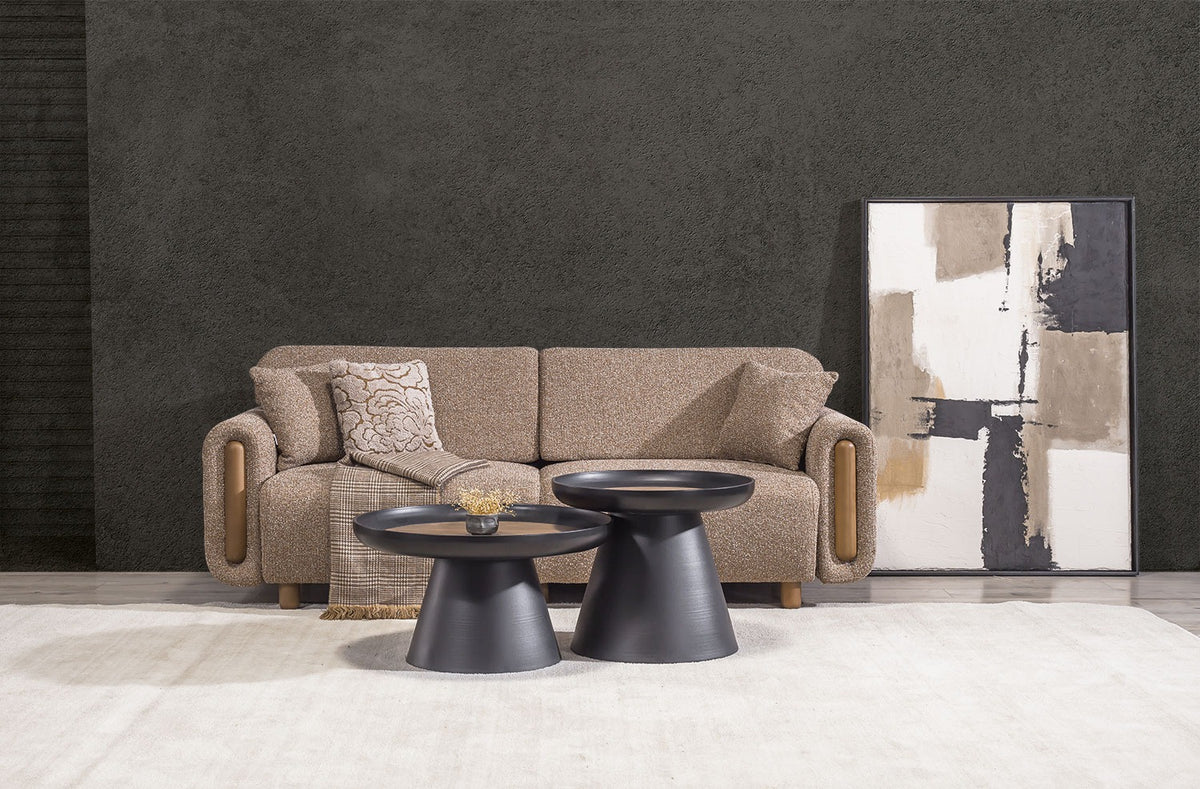 Panter Couchgarnitur, 3+3+1