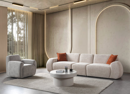 Yesim Couchgarnitur 3+3+1