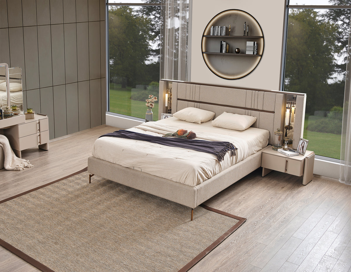 Jutland Bett mit Bettkasten 160x200 cm