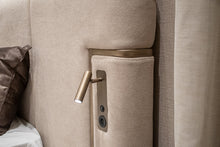 Latte Bett mit Bettkasten 160x200 cm