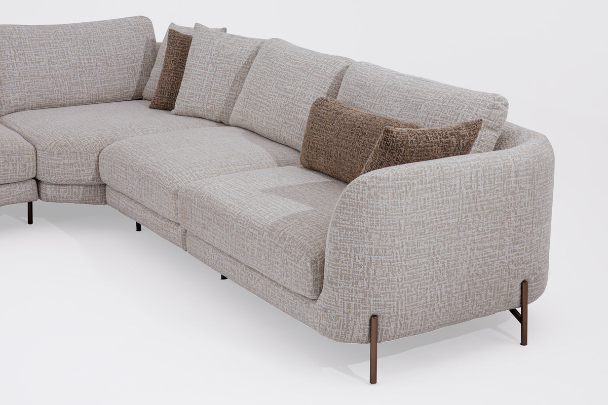 Mine Eckcouchgarnitur