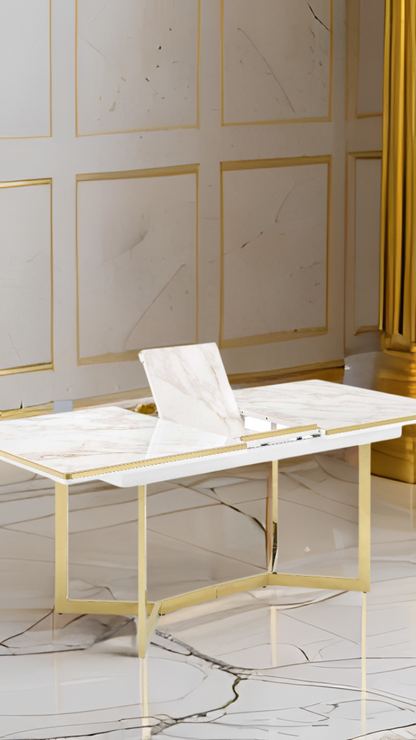 Senecax Esstisch Gold