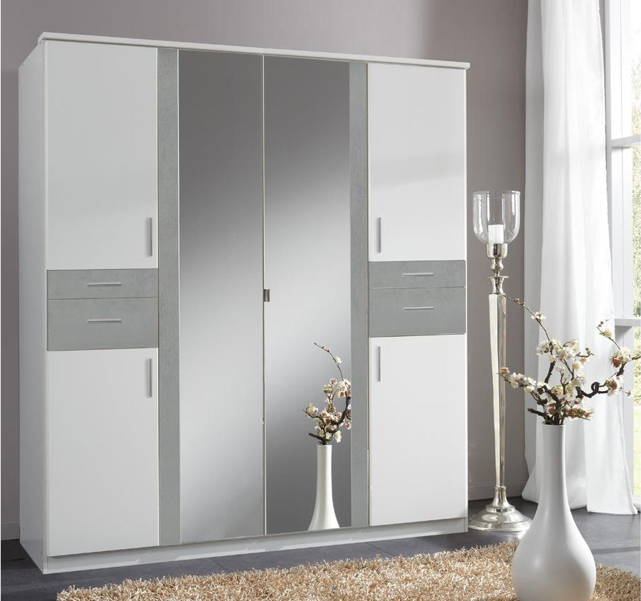 Wimex Koblenz Kleiderschrank mit Spiegel, Spiegeltür - Er-sin Möbel GmbH